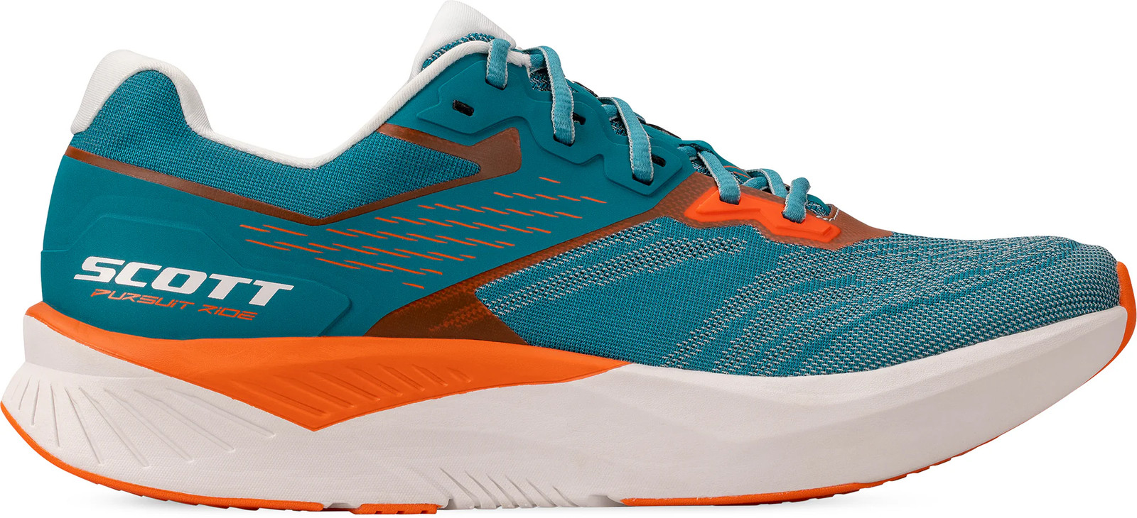 Scott Pursuit Ride Mens Running Shoes Green Cushioned Comfort Sports Trainers