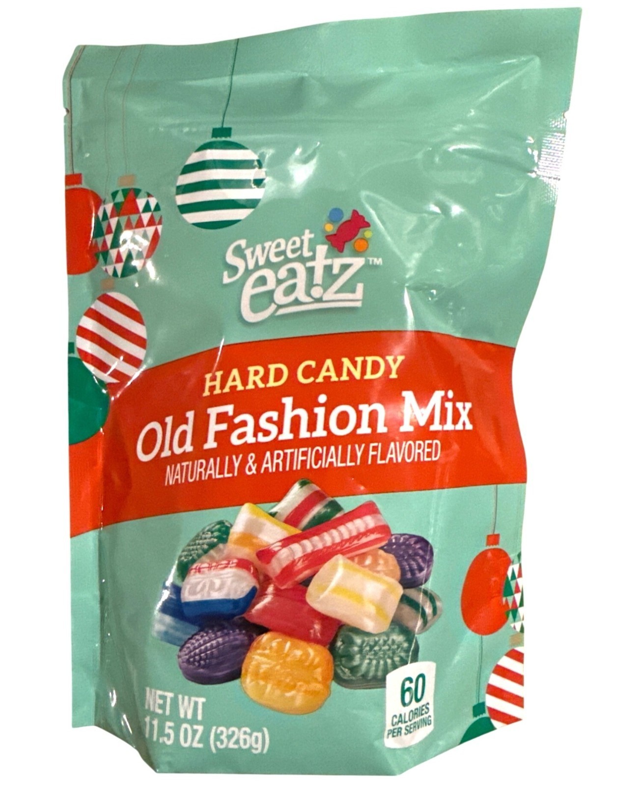 Sweet Eatz CHRISTMAS Hard Candy OLD FASHION MIX 11.5 Oz Bag Holiday Favorite!