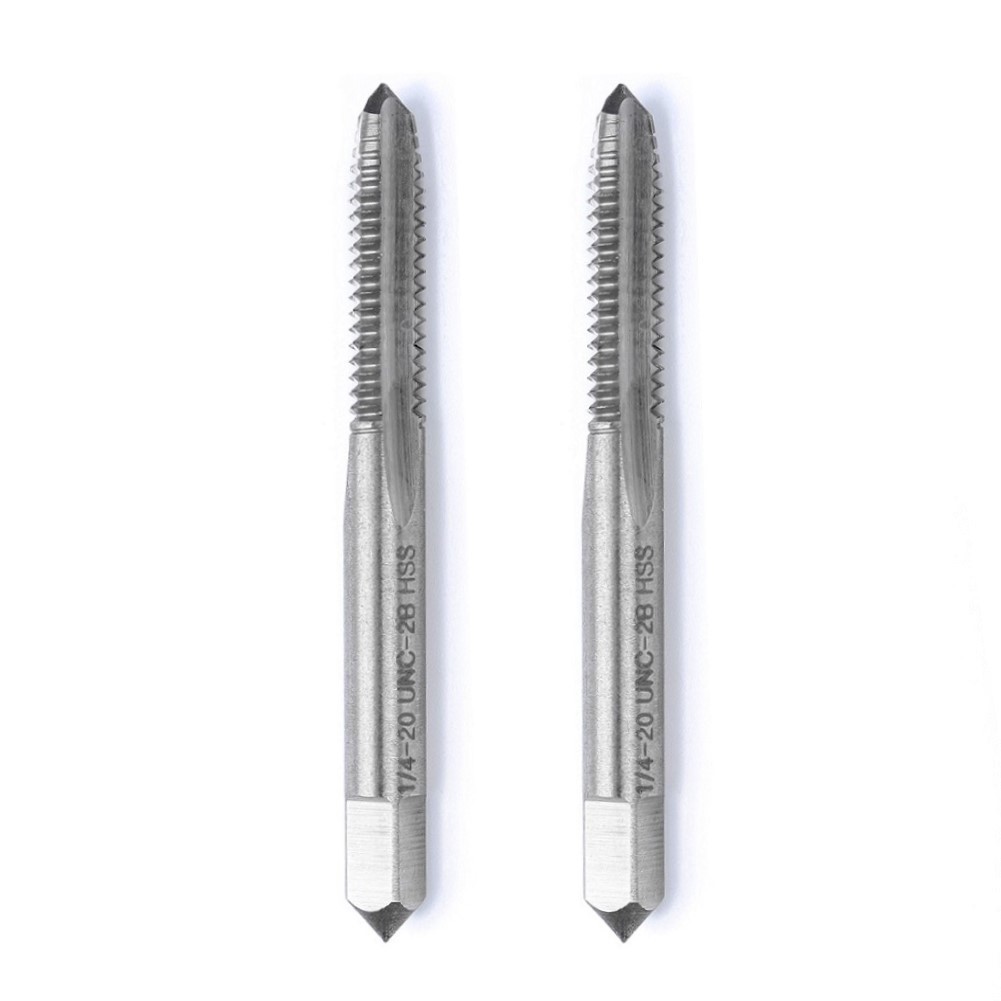 Enhanced Abrasion Resistance 2pcs HSS Spiral Tap for Long Service Life