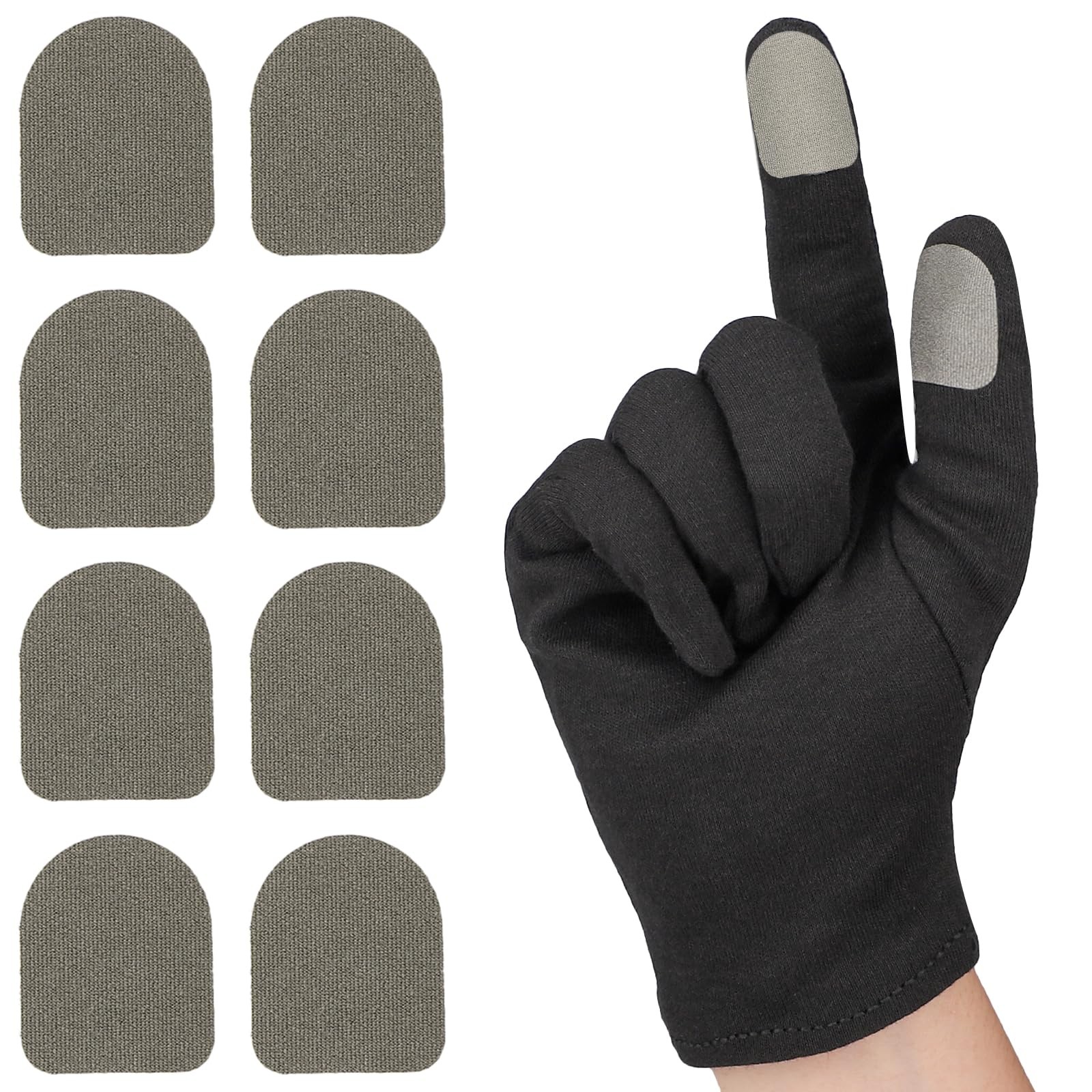 Ultra-Thin Touch Screen Stickers for Gloves, Motorcycle Gloves Touchscreen St...