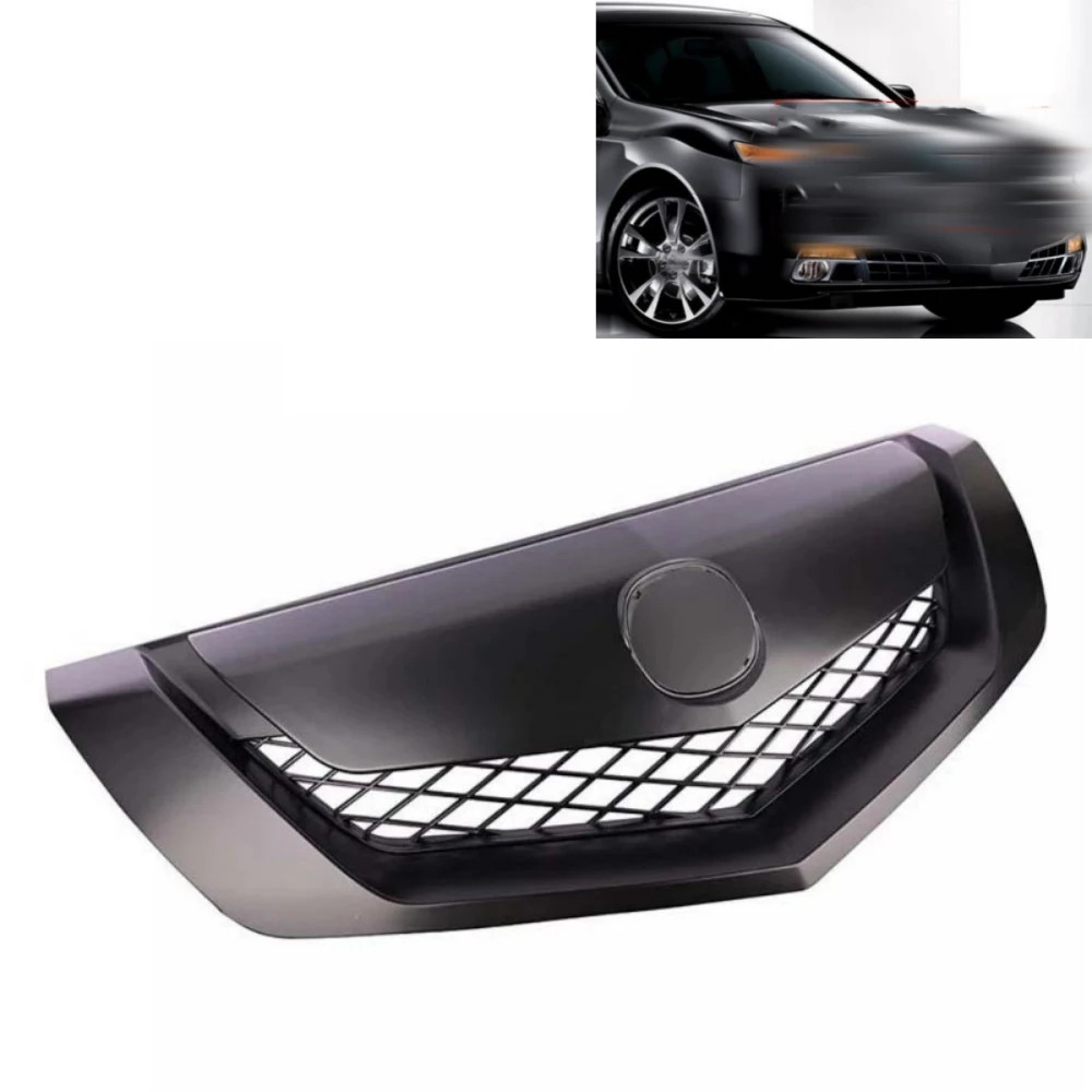 For 2009-2011 ACURA TL 75125TK4A01ZA Black NEW Front Upper Grille