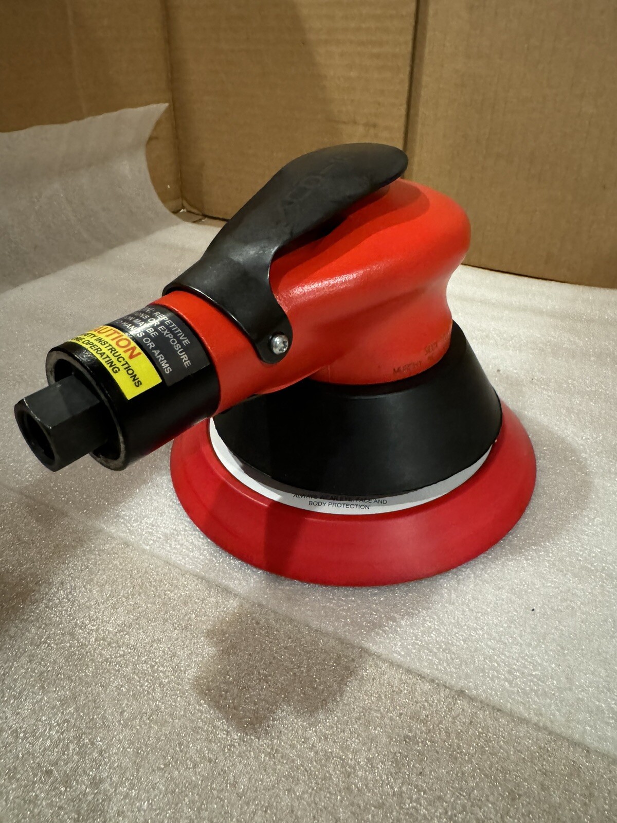 MADE IN USA Sioux 0.40 HP 6" Pneumatic Orbital Sander 697