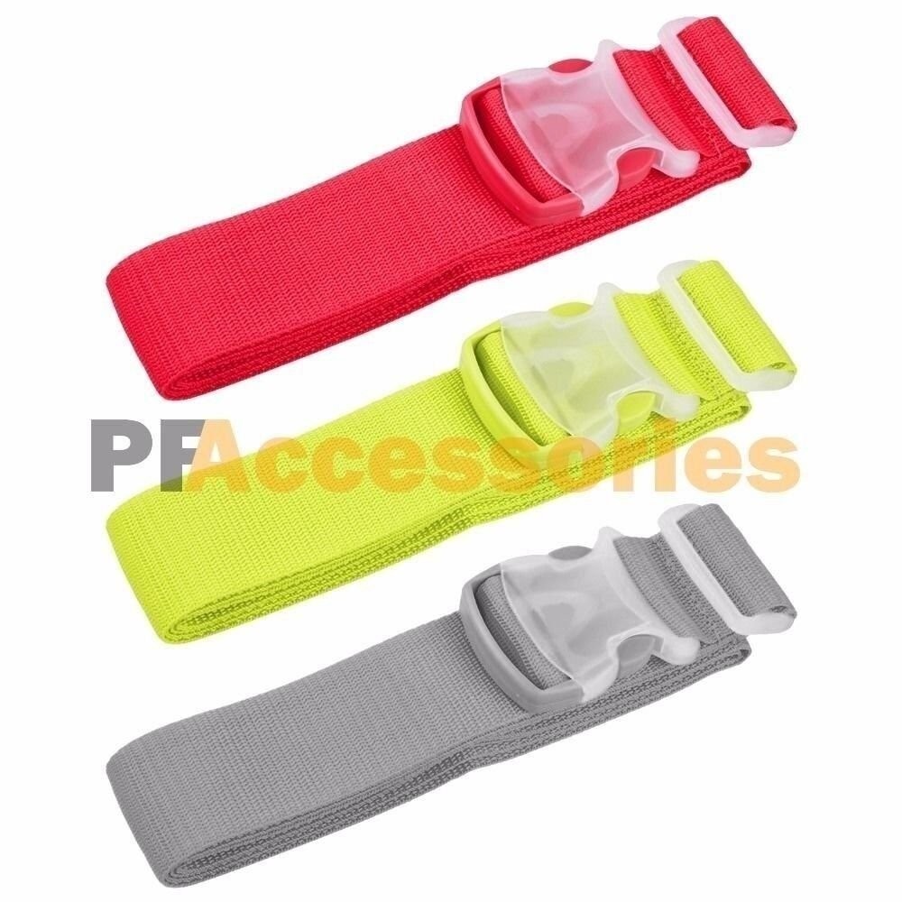1/2/4 Pack 72" inch Adjustable Travel Suitcase Baggage Luggage Strap Color Belt