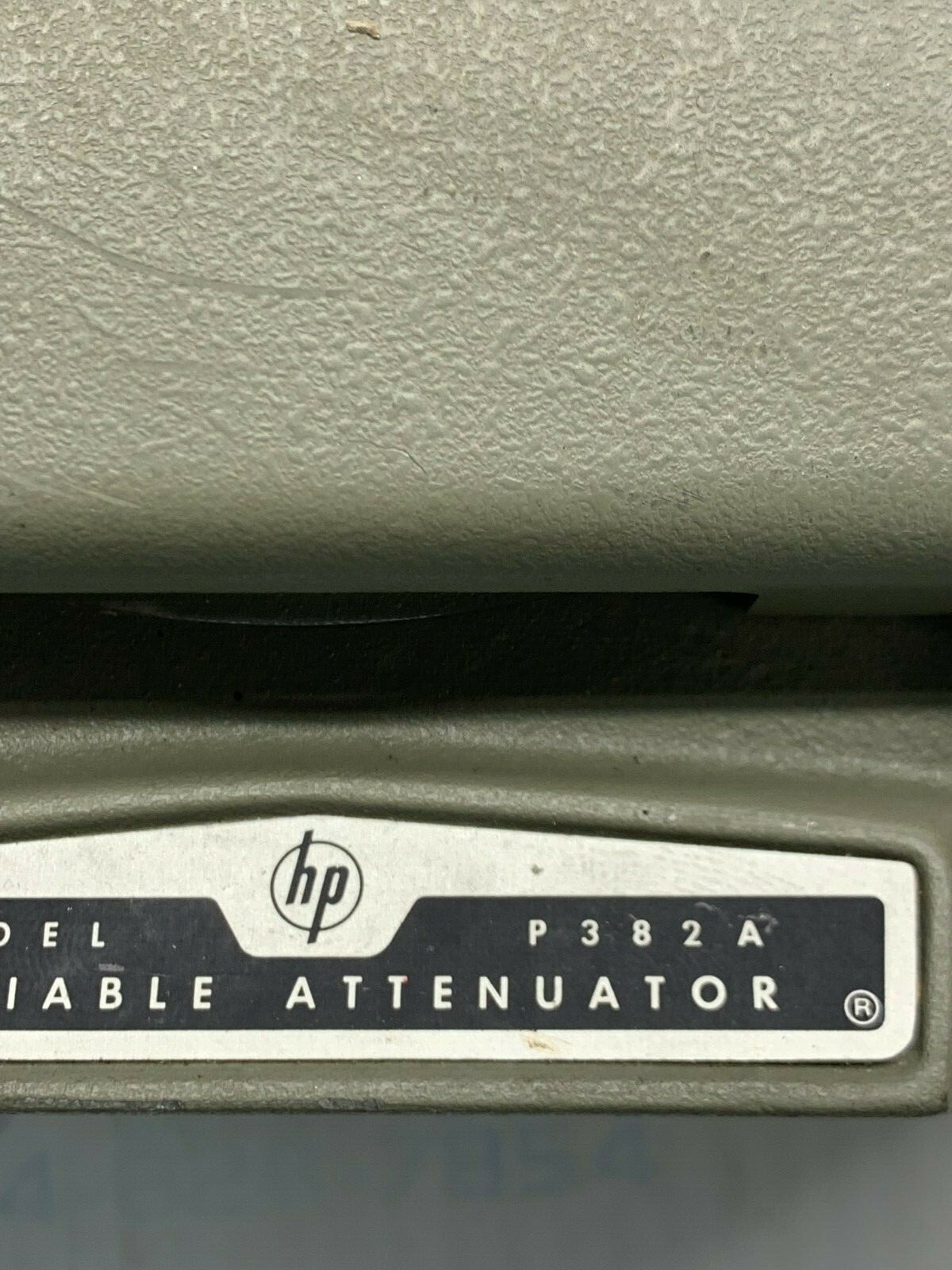 HP P382A VARIABLE ATTENUATOR