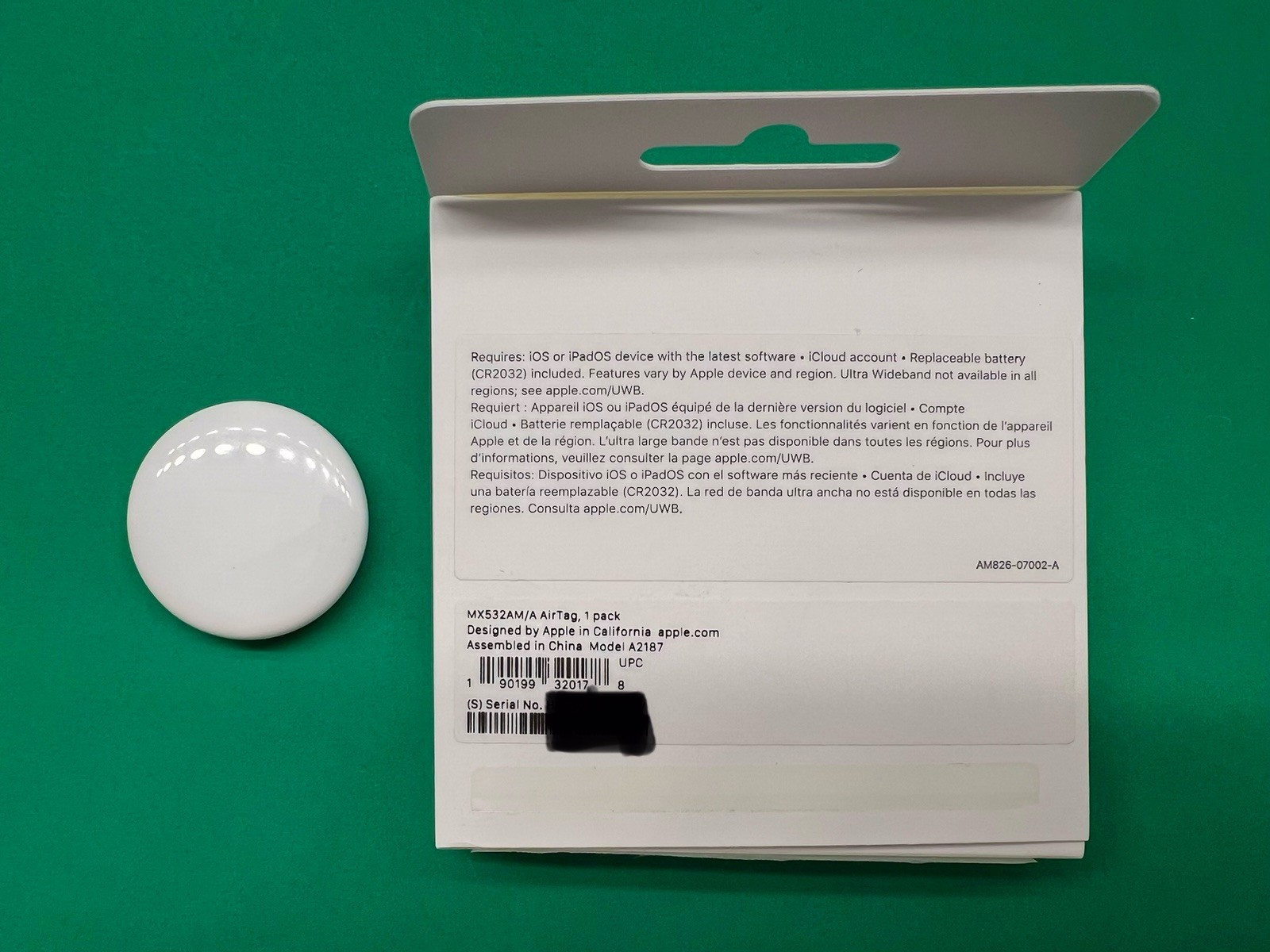 Apple AirTag (1st generation)