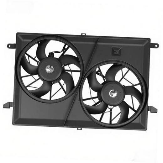 621-390 Electric Radiator Condenser Engine Dual Cooling Fan Fit for 2008-2017