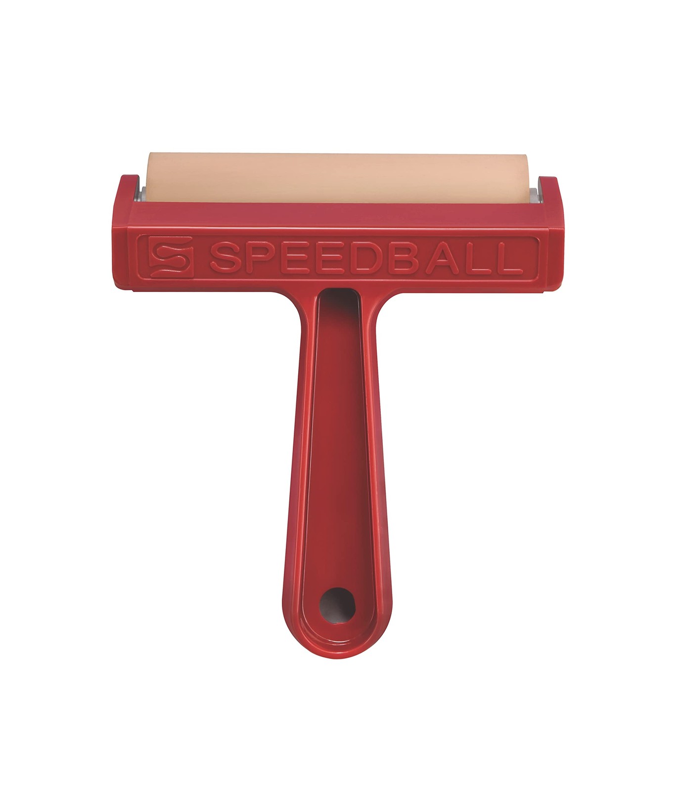 Pop-in Soft Rubber Brayer, 4-Inch Roller for Block Printing, Relief Printing,...