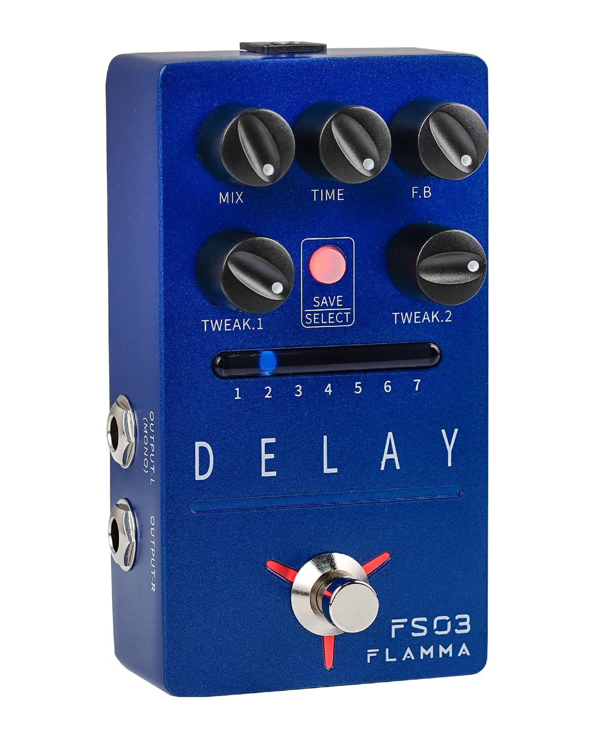 FLAMMA FS03 Electric Guitar Delay Effects Pedal with Looper