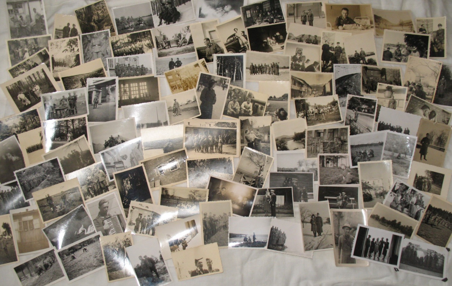 World War 2 WW2 Original photo European Arena German lot of 100 photographs #2