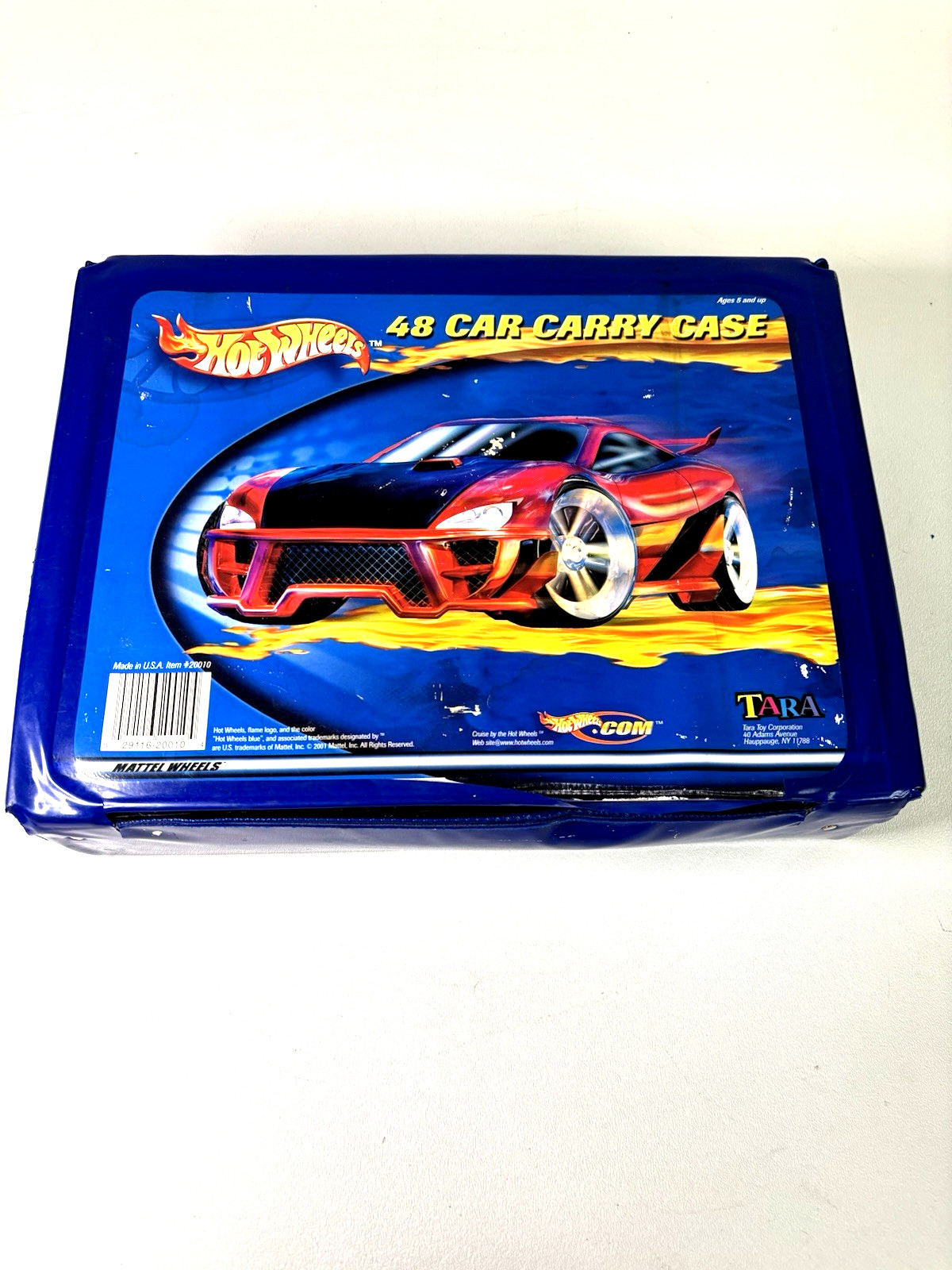 Tara Toys 48 Car Case  with 48 Assorted Diecast Vehicles Hot Wheels Matchbox