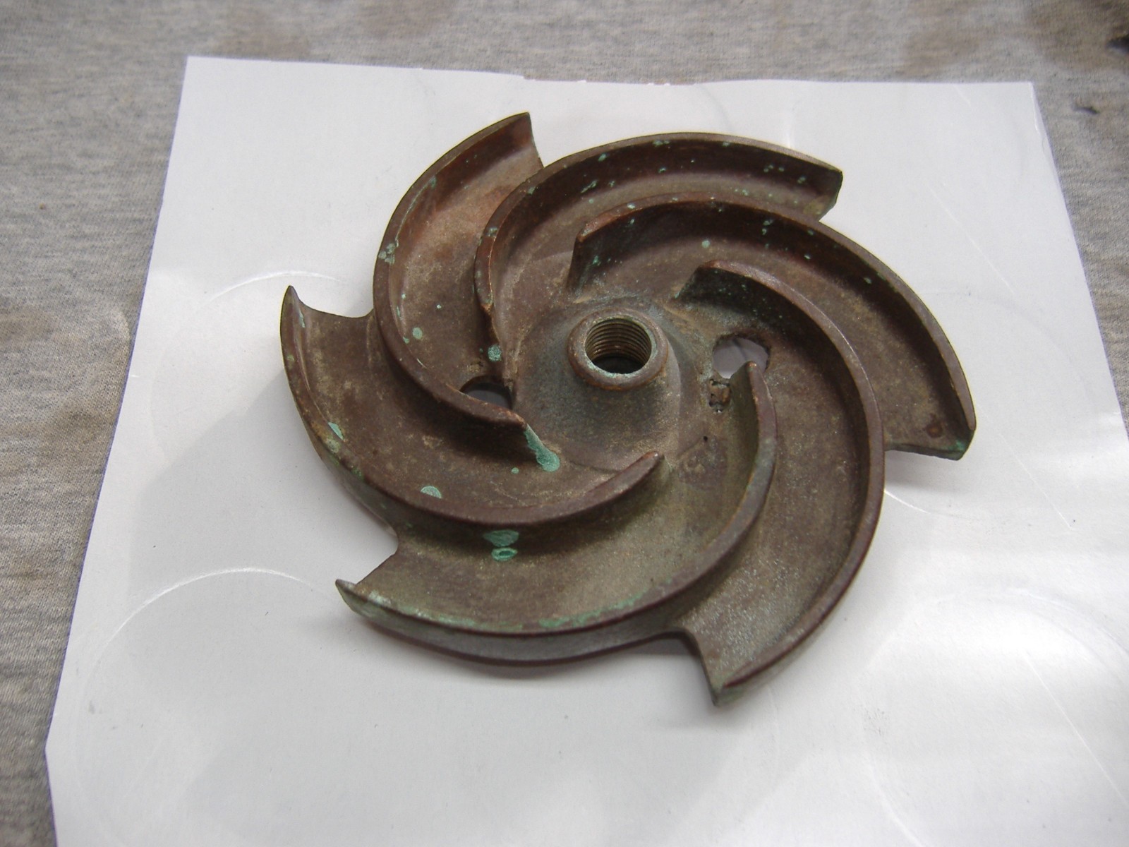 Aqua-Flo/ Premiere Bronze Swimming Pool Pump impeller Vintage