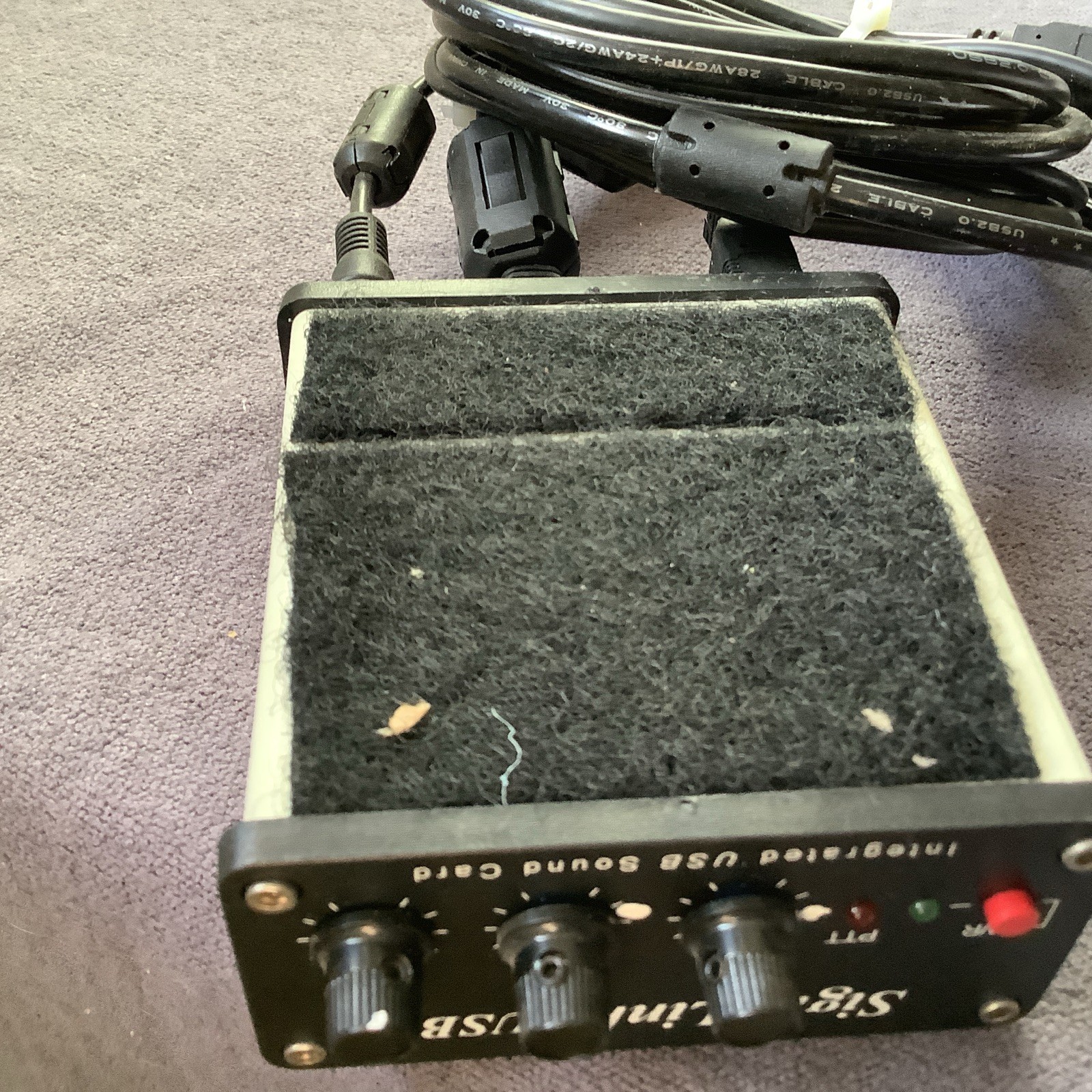 TIGERTRONICS SIGNALINK USB - sound card radio interface Used Untested