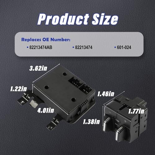 601-024 Trailer Brake Controller Module Kit Compatible with 2013 82213474AB