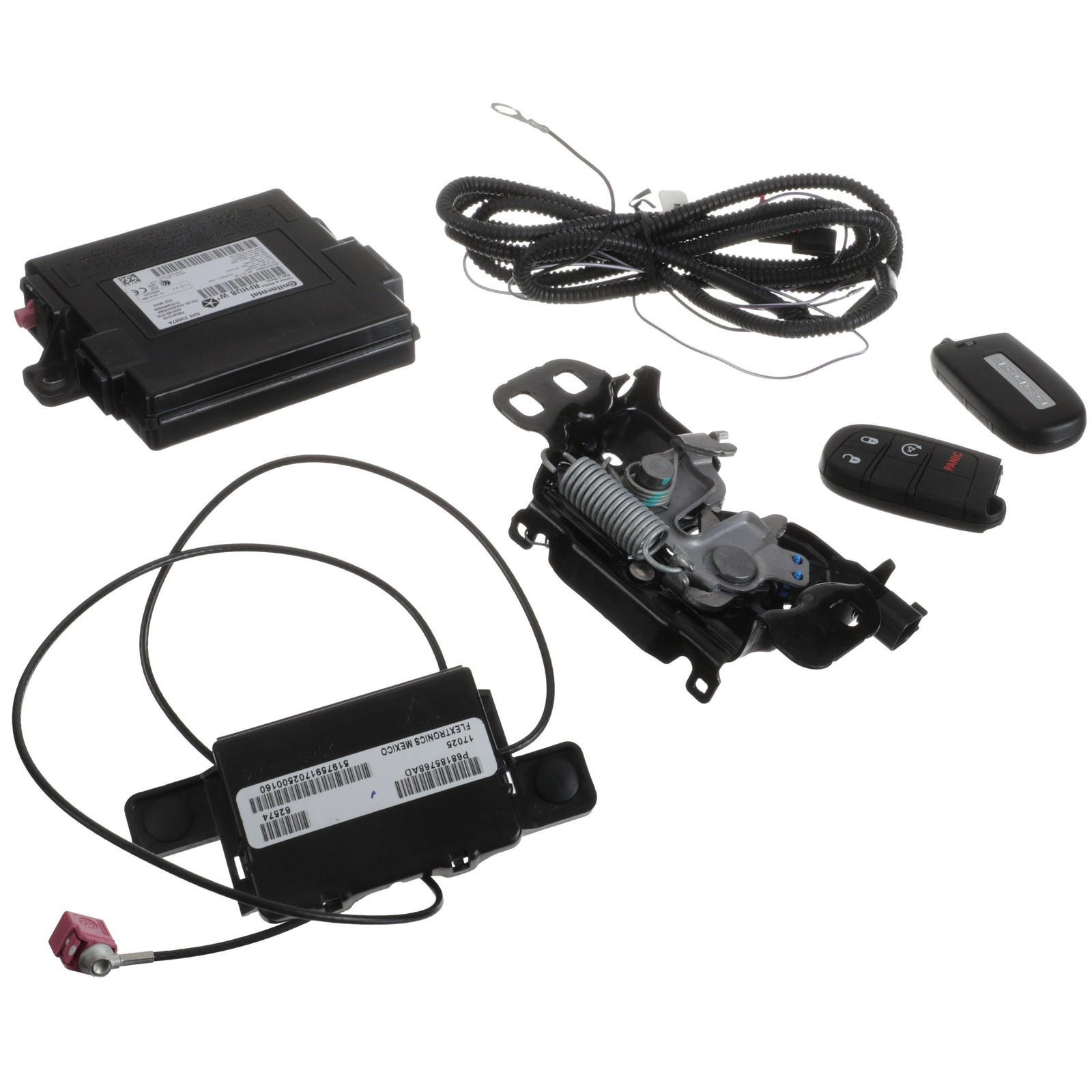 GENUINE MOPAR 2015 Dodge Durango Complete Remote Starter Kit 82214597AB