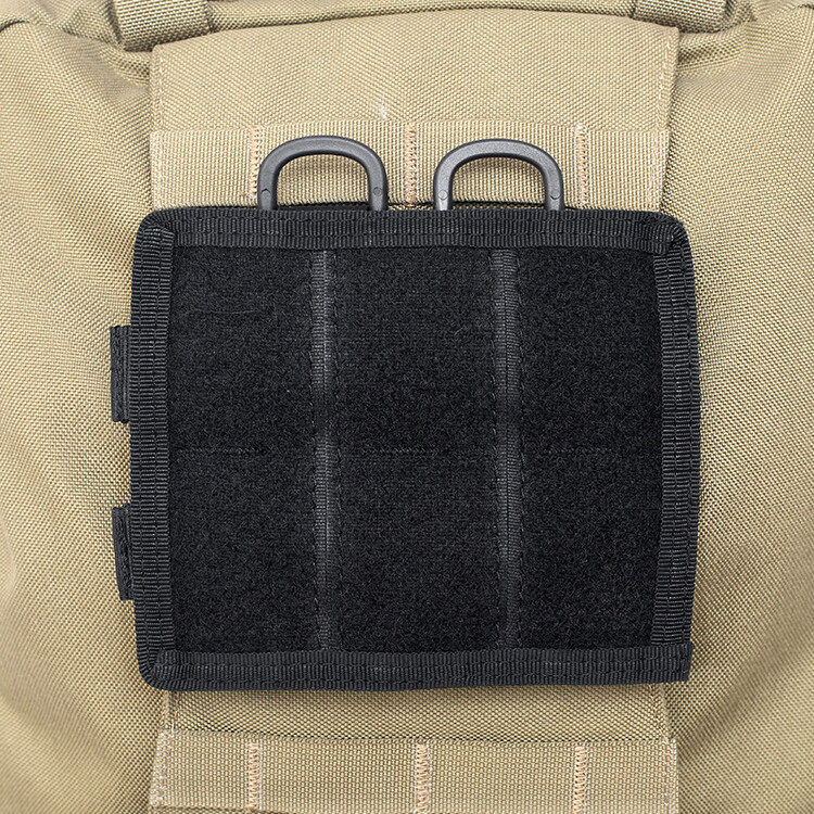 Hook and Loop Tactical Morale Patches Board Molle Attachment for Molle Backpack