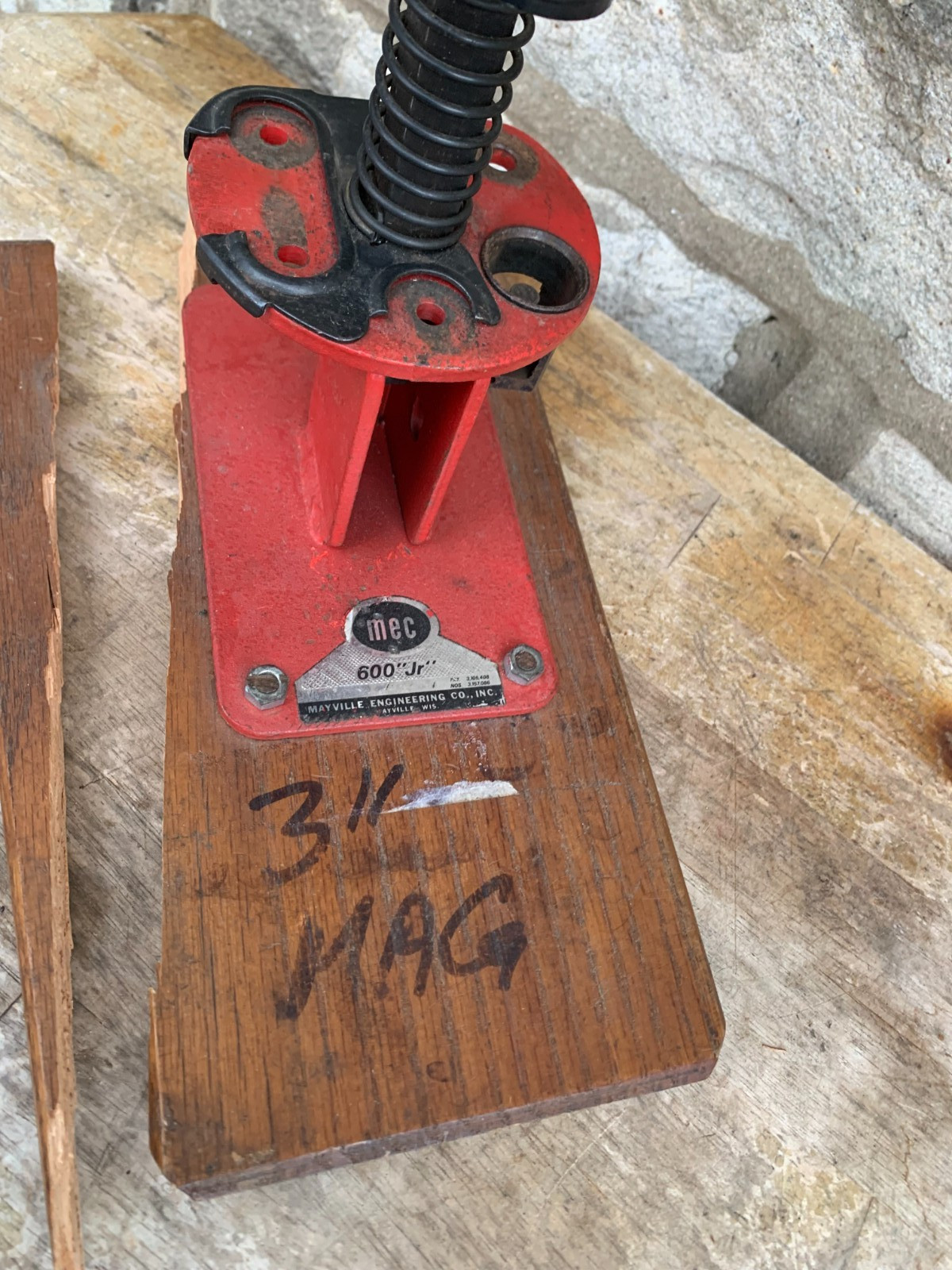 MEC Reloader Model 600 JR Shotgun Gauge Shotshell Reloading Press