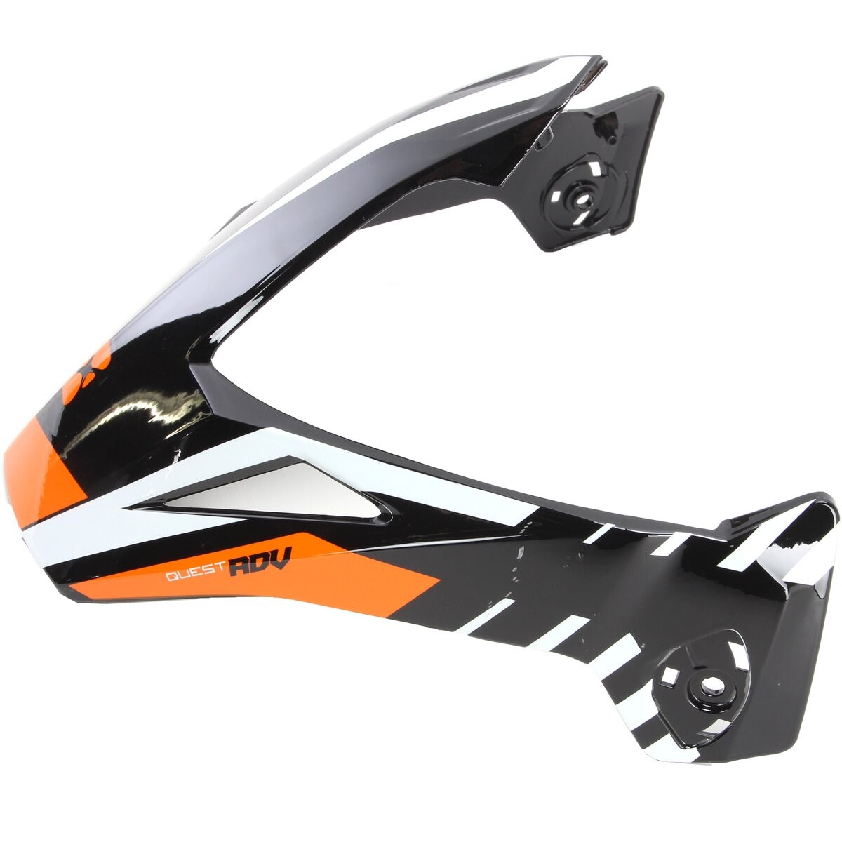 CKX Orange Replacement Visor for Quest RSV Rocket Helmets - 508603#