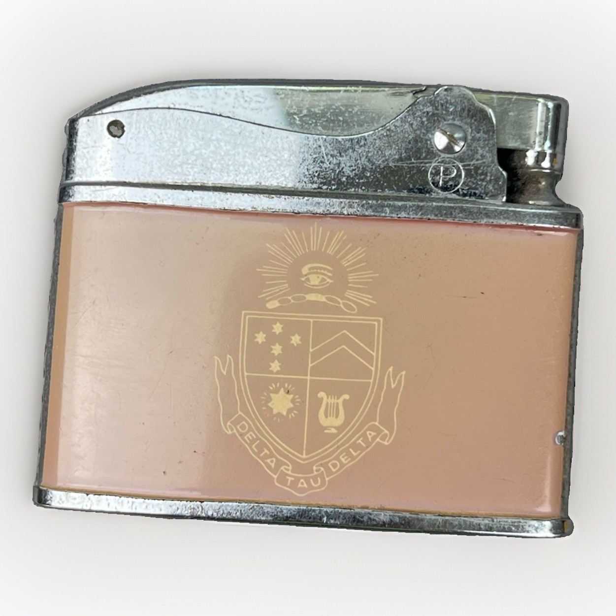 Vintage Delta Tau Delta Penguin Lighter Made In Japan