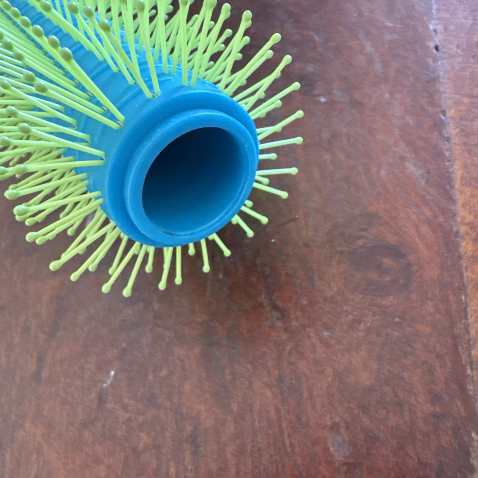 New Secret Storage Blue Hair Brush