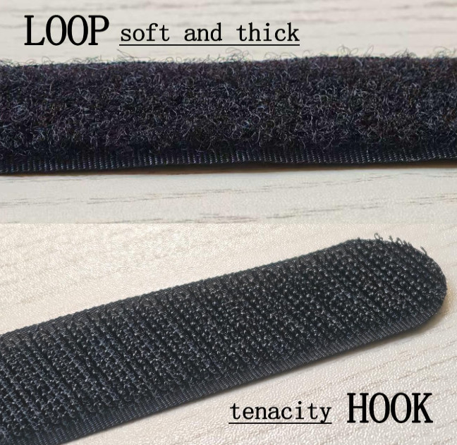 12 Pack 24 Inch Reusable Fastening Cable Straps Hook and Loop Cinch Cable Ties