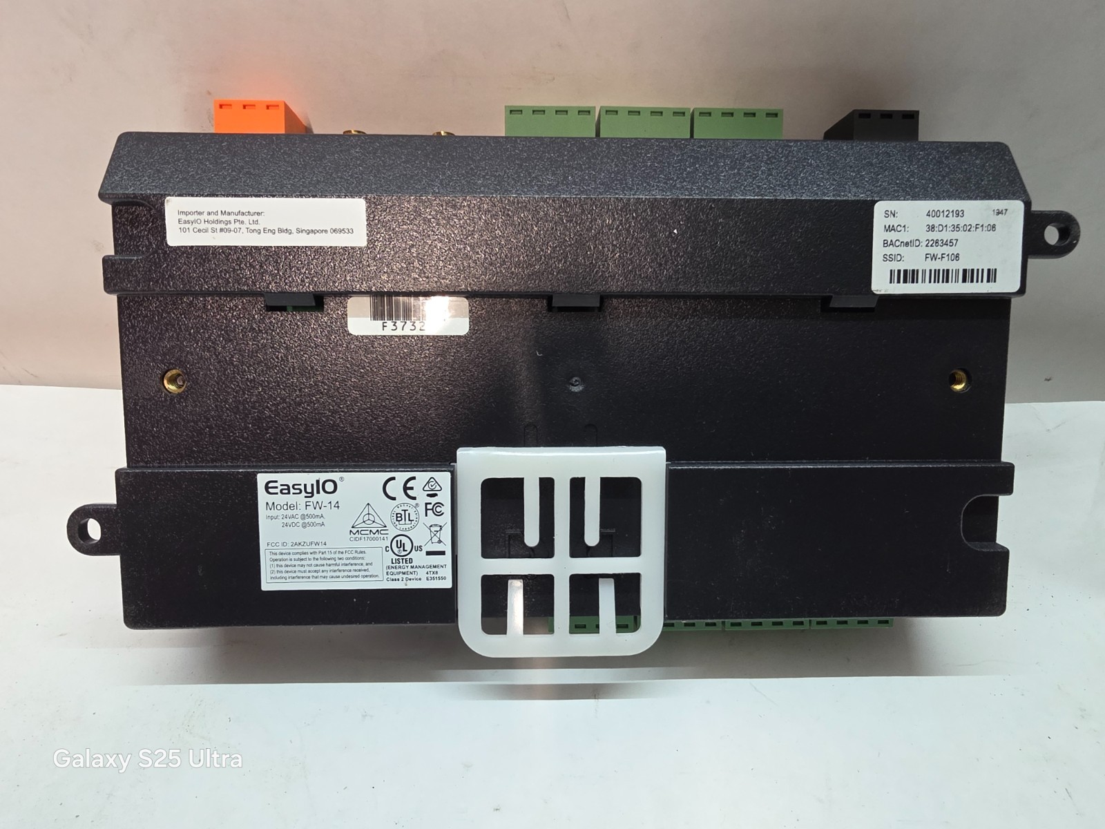 EASYIO FW-14 WIFI CONTROLLER MODULE FW SERIES