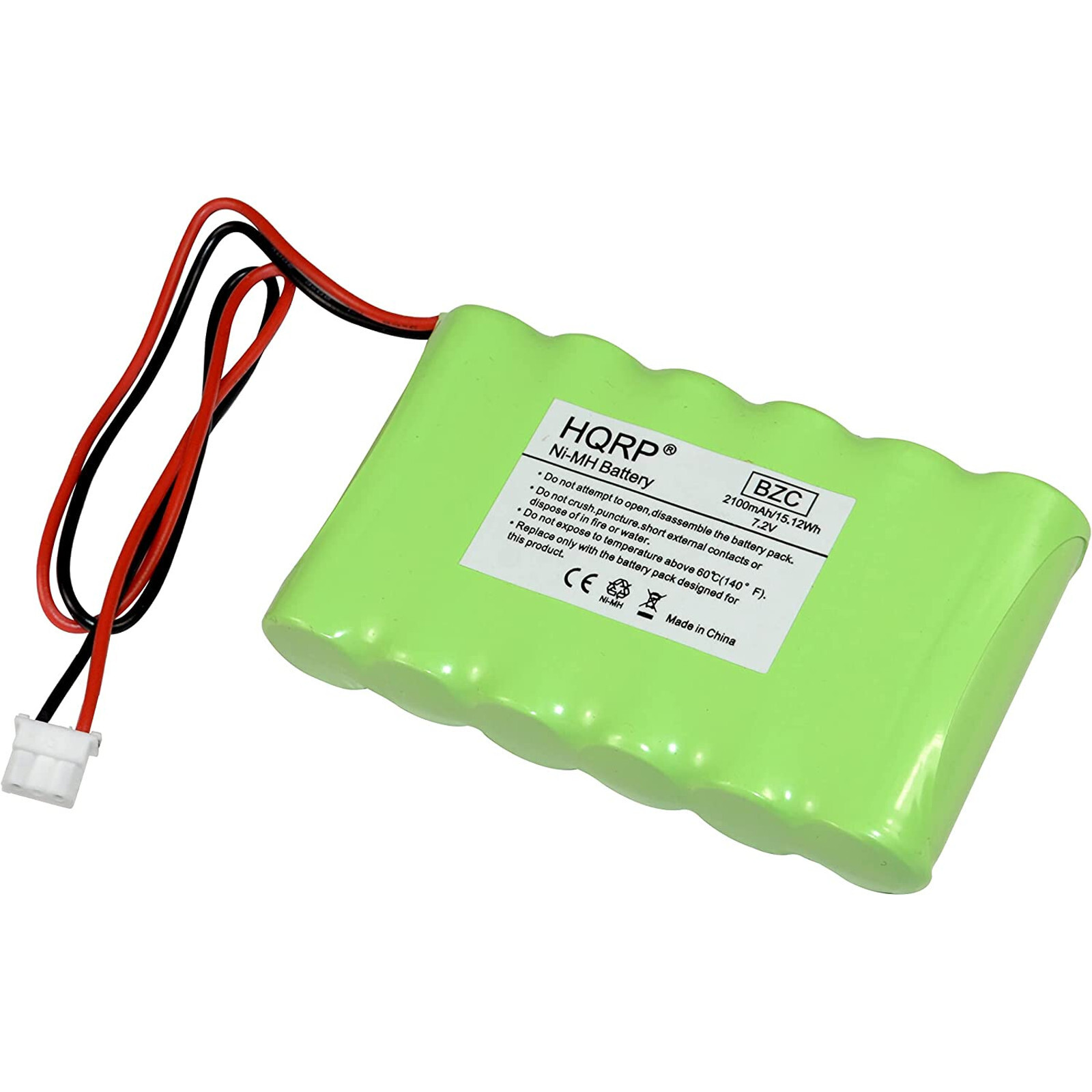 HQRP 2100mAh Backup Battery for ADT 300-03866 LYNXRCHKIT-SHA Replacement