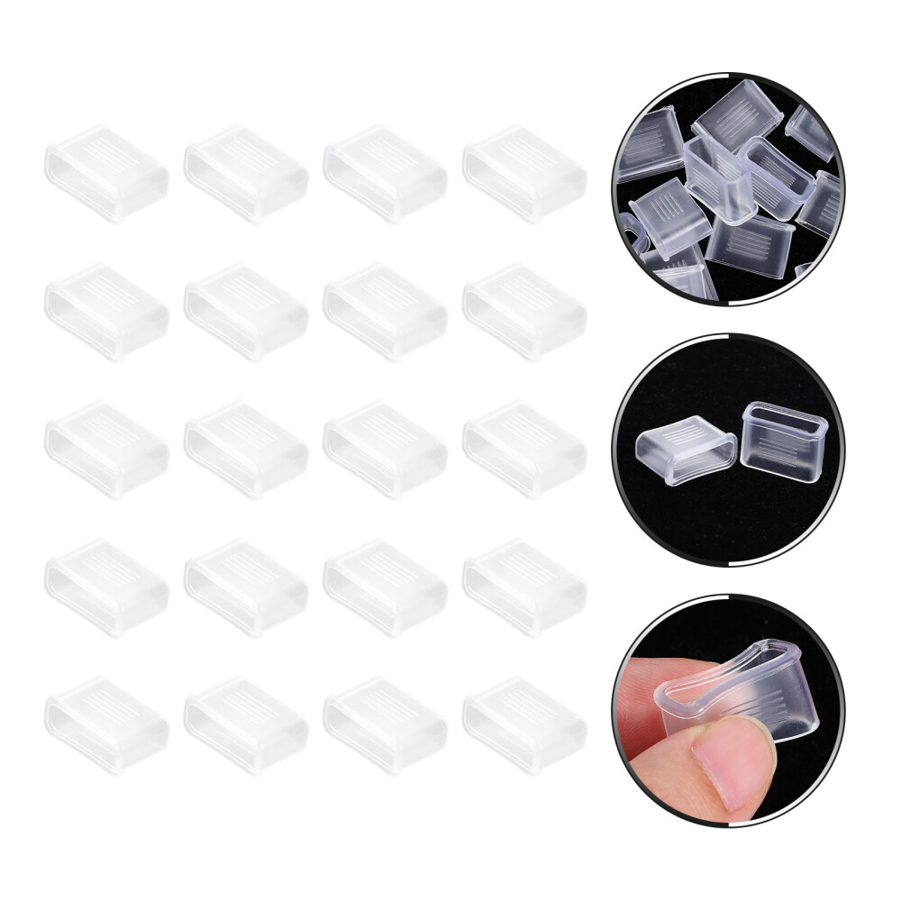 20 Pcs Safety Whistles Covers Basketball Referee Bulk Tip Whiste