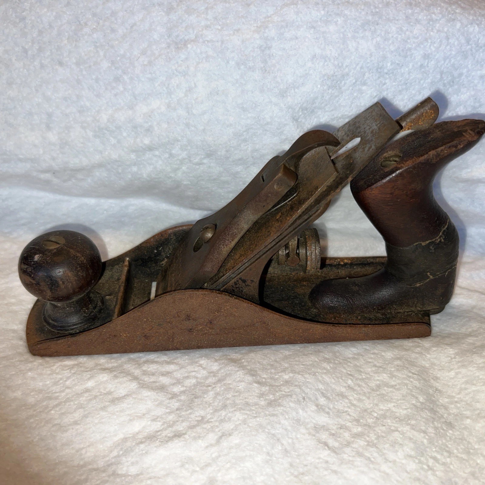 Vintage Sargent VBM Wood Plane Needs Clean & Restore #408? Corrugated Bottom