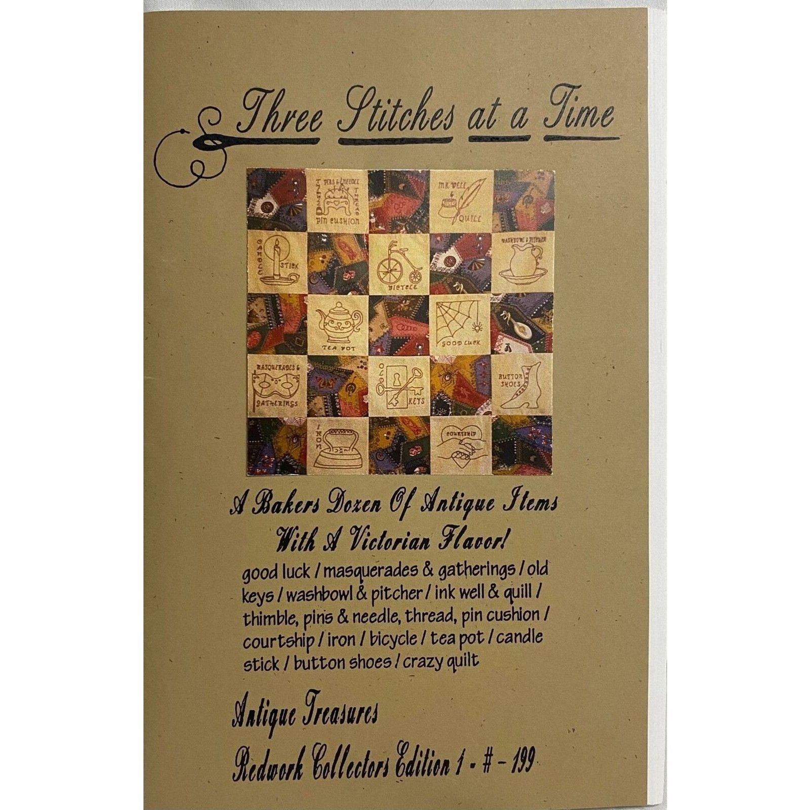 #5433 Antique Treasures Quilted Pattern