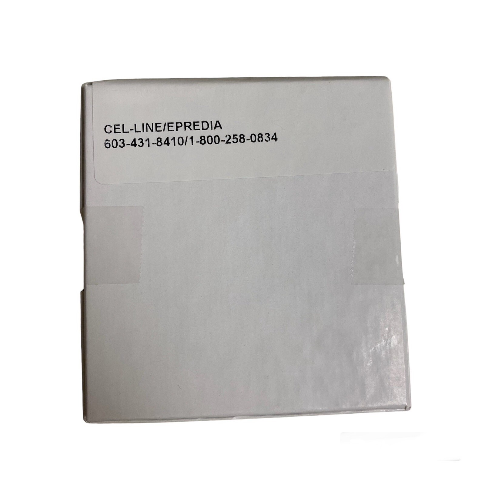 Cel-line Epredia White Frosted end & Blue Ring Microscope Slides, 72 Slides/box