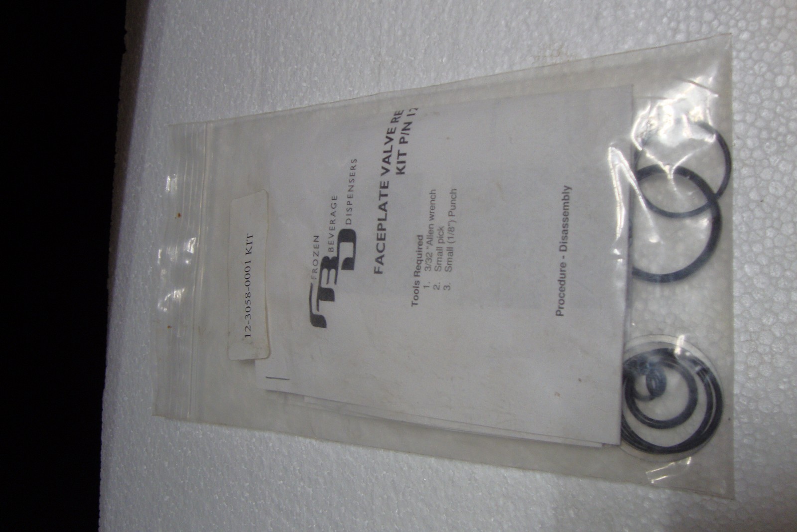 Frozen Beverage FBD 12-3058-0001  kit