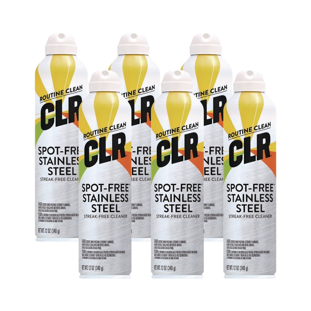 CLR CSS-12 12 oz. Stainless Steel Cleaner - Citrus (6/CT) New