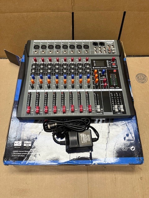 Bomge 8 Channel Audio Mixer, CT-80S