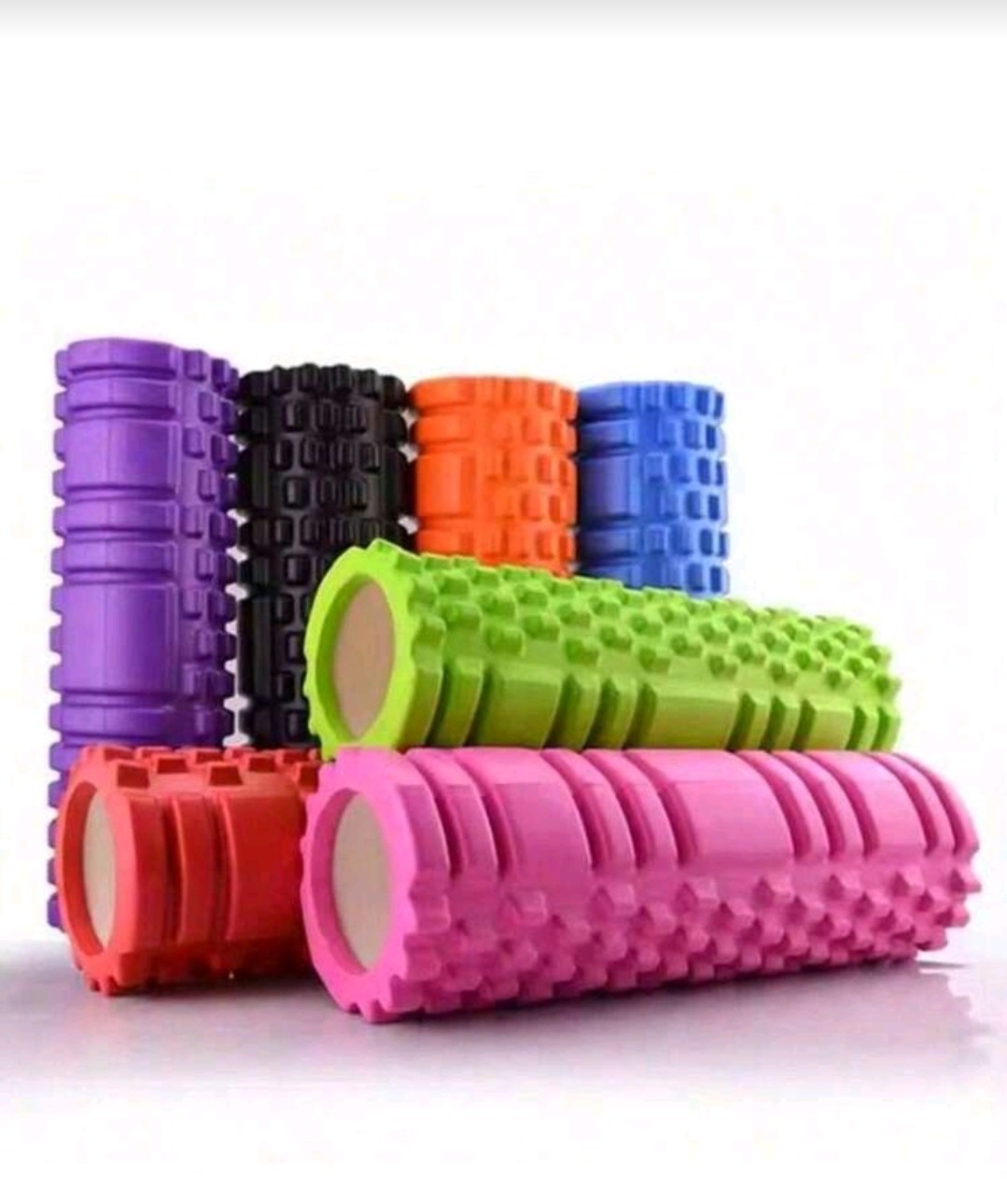 Yoga Block Fitness Equipment Pilates Foam Roller Fitness Gym Exercises Muscle Ma