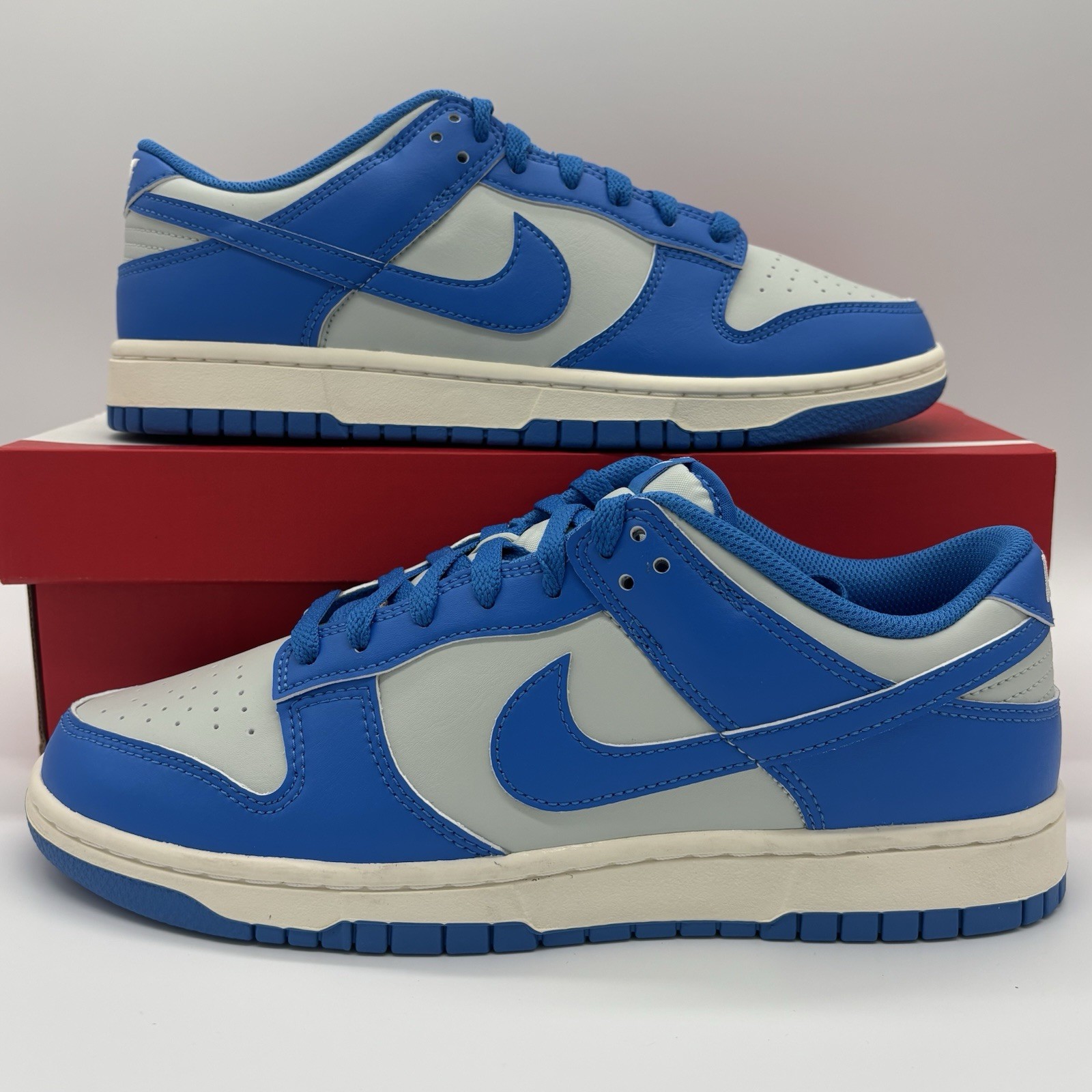 Nike Dunk Low Detroit Lions Blue White Sneakers HF5441-002 Mens Size BRAND NEW