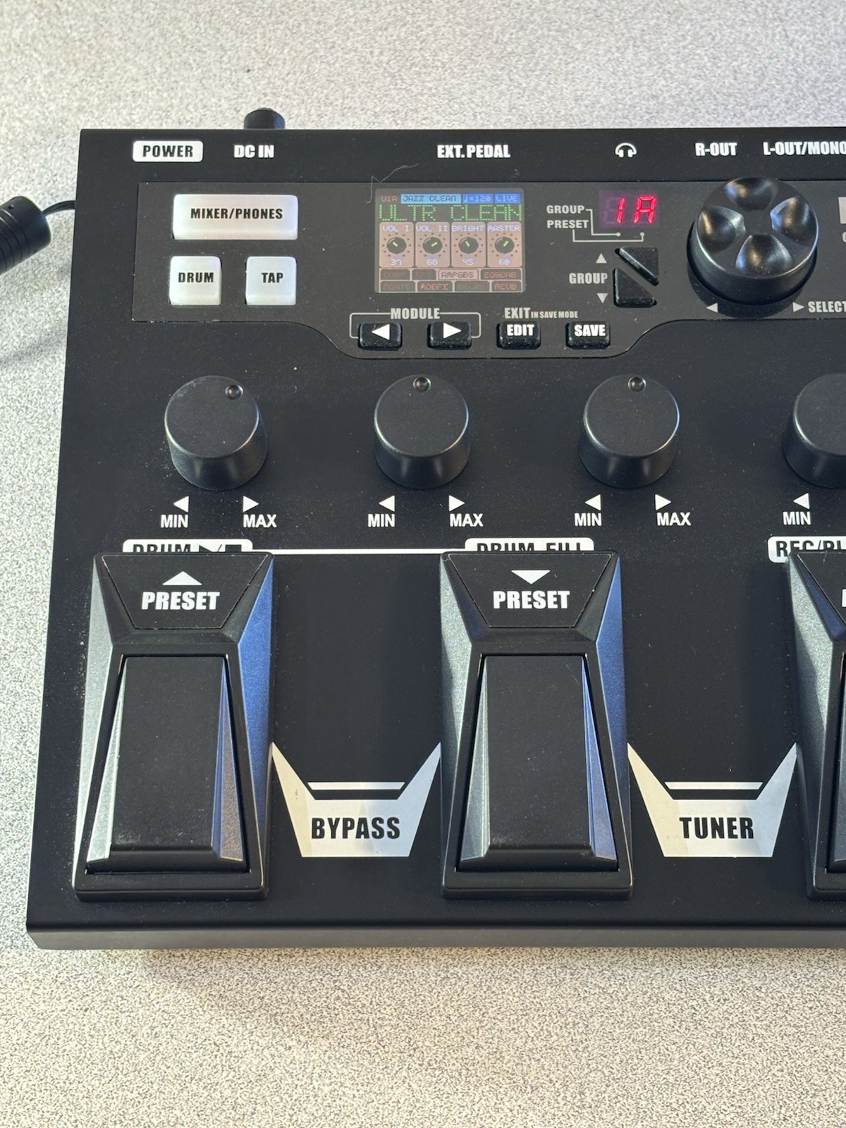 NUX MFX-10 Multi-Effects Processor Effects Pedal