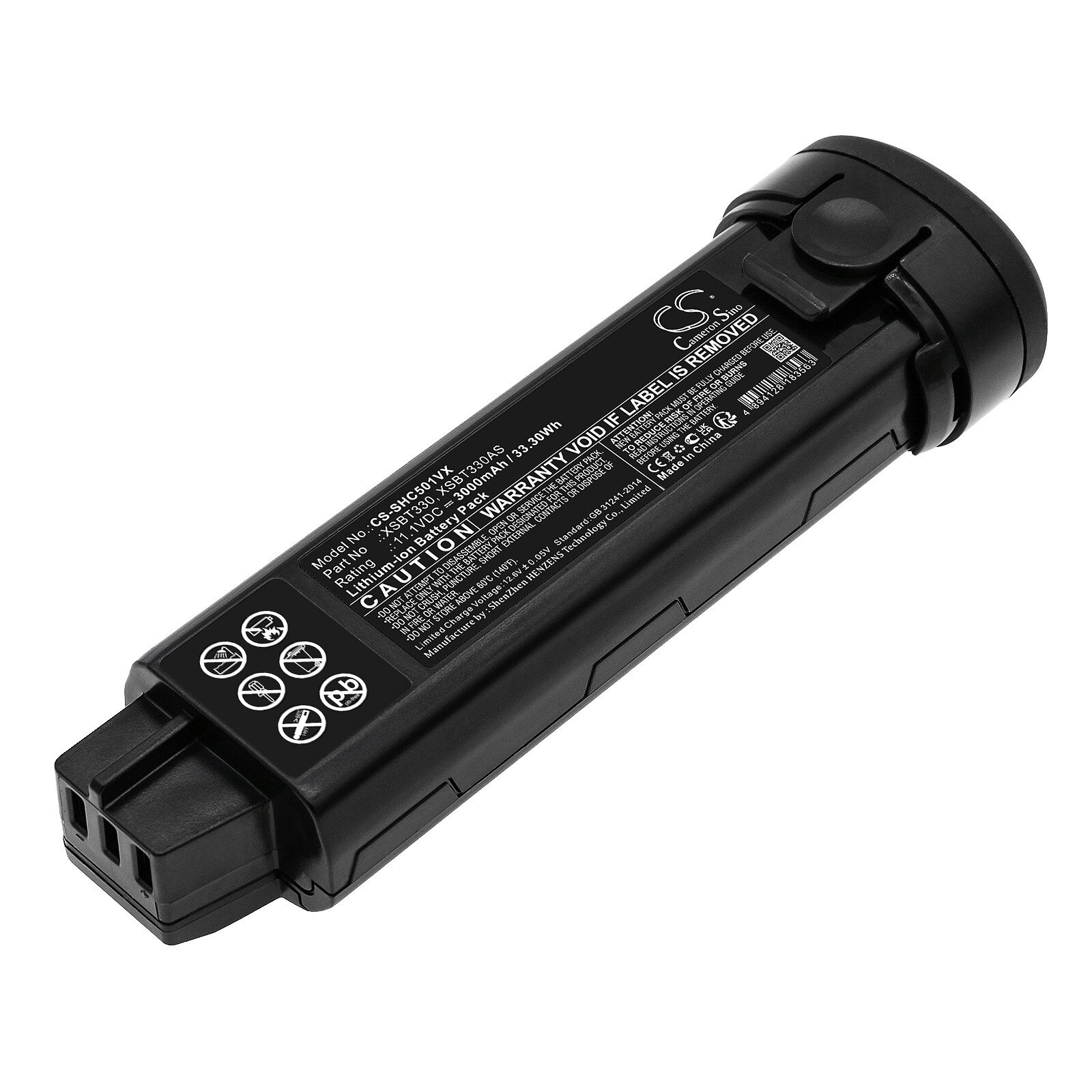 3000mAh Battery for Shark Evopower System Flex CS200J;WS631;WS632;WS633;XSBT330