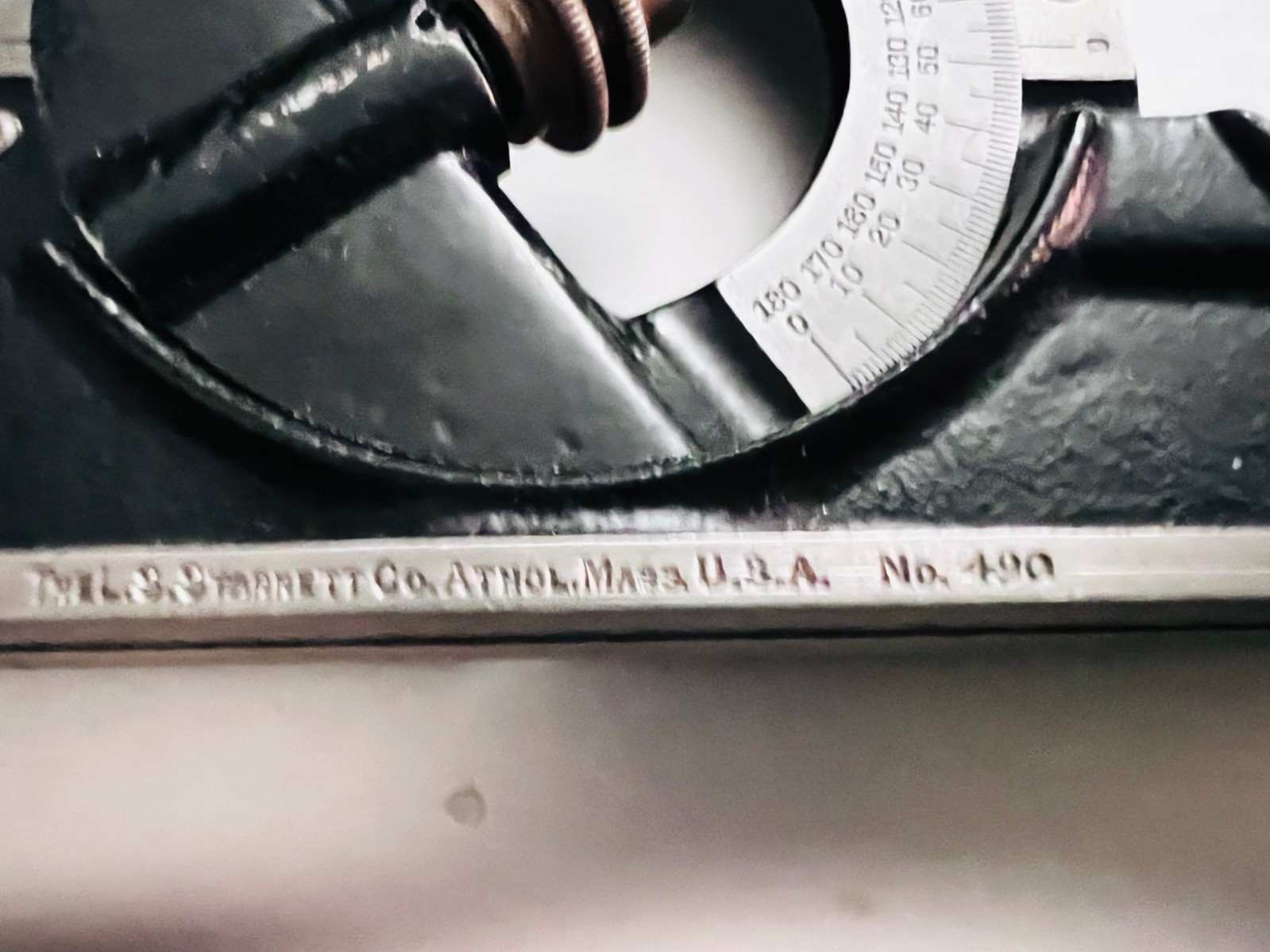 Starrett CPNR-1224W Protractor Head for Combination Squares & Protractors