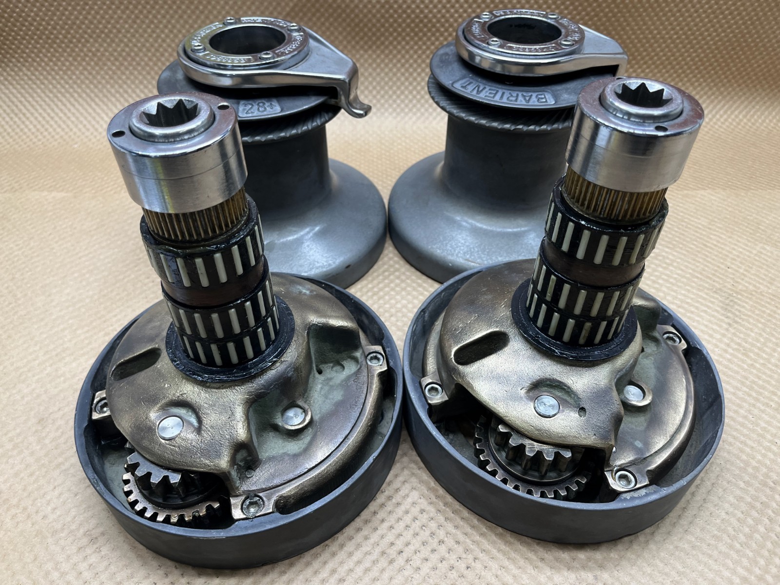 Barient 28+ Self Tailing Two Speed Winch Pair