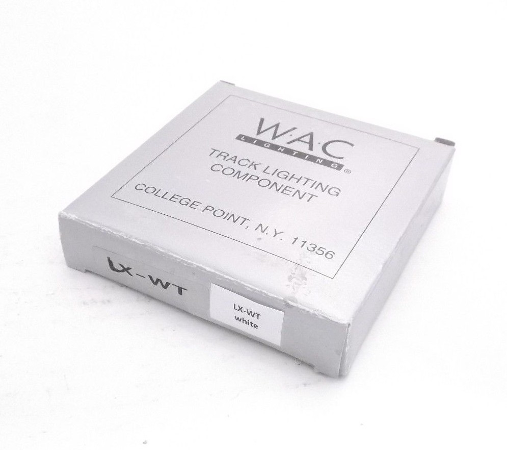 WAC LX-WT X Connector- L Series - White - 4.125" - Prepaid Shipping (X-WT)