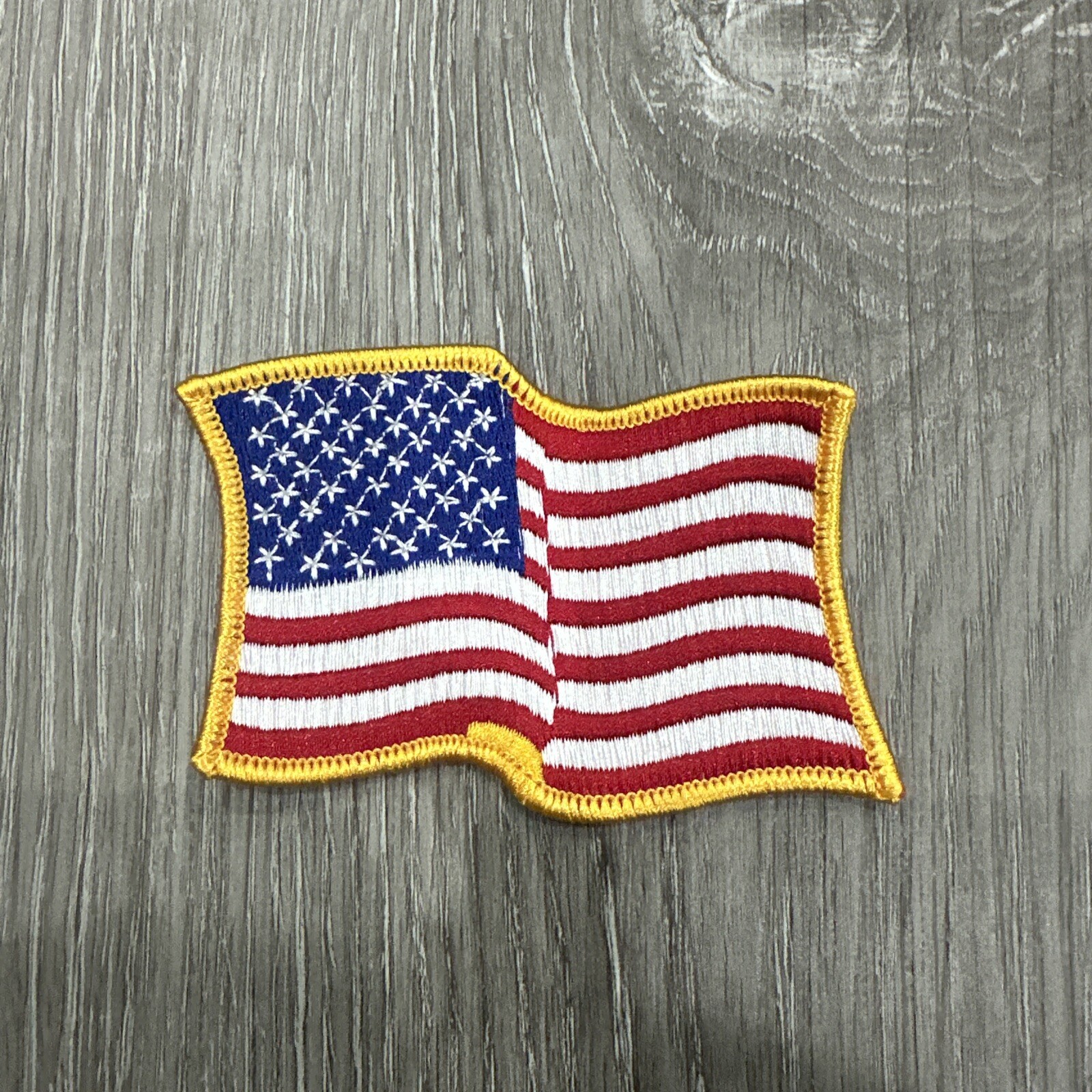 Shot Show Wavy American Flag USA Patch Las Vegas, NV