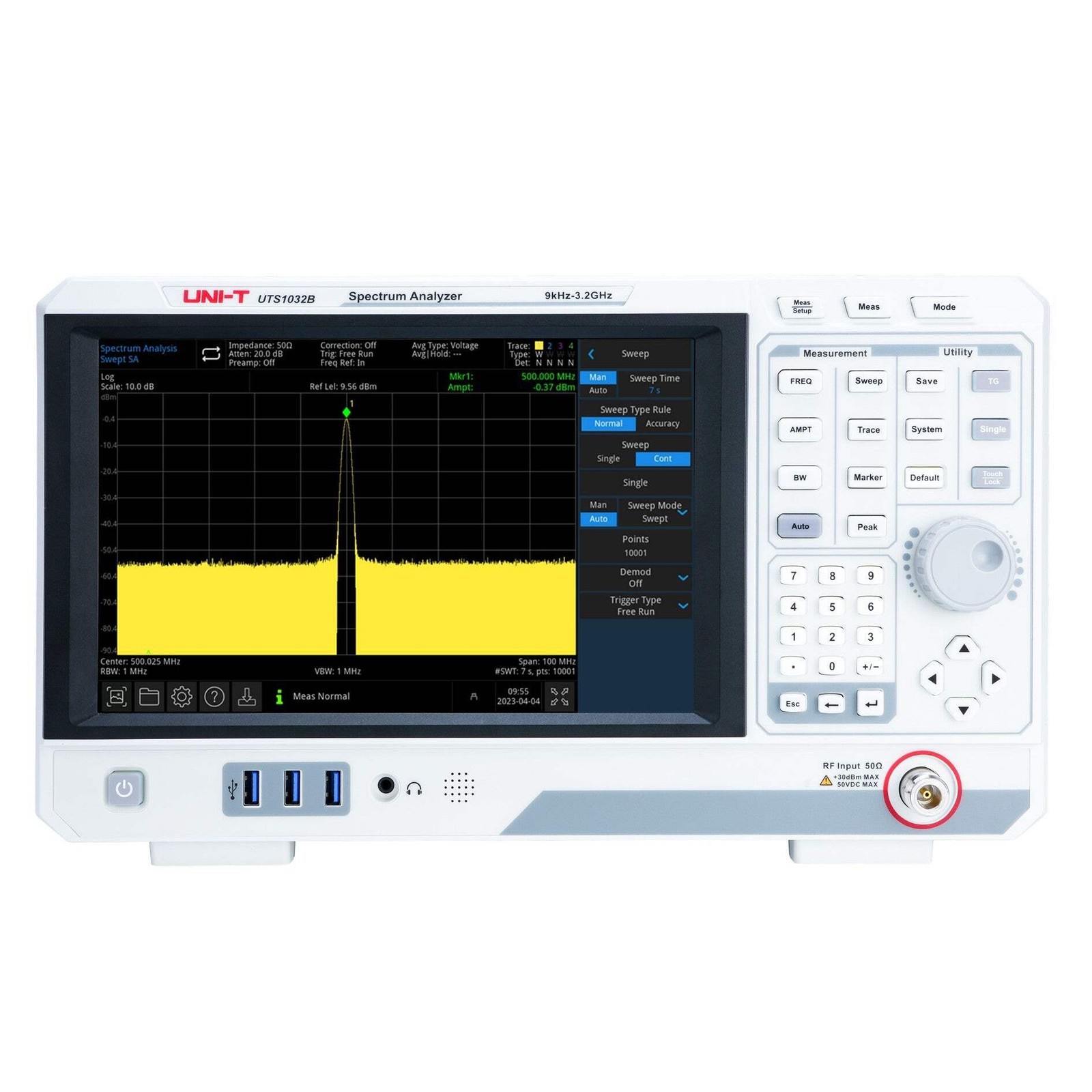 UNI-T UTS1032B Spectrum Analyzer 3.2GHz