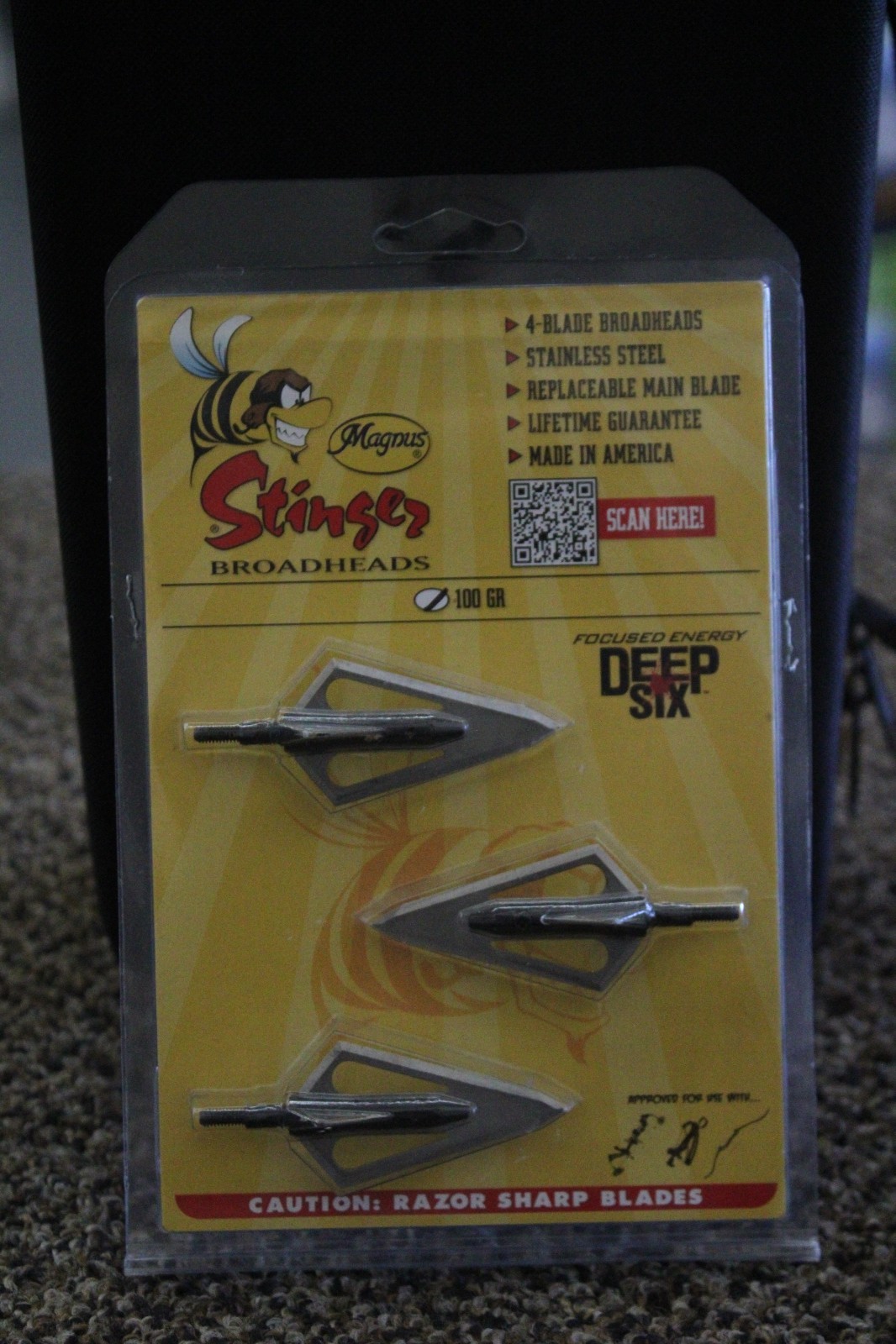 Stinger Broadheads 100GR