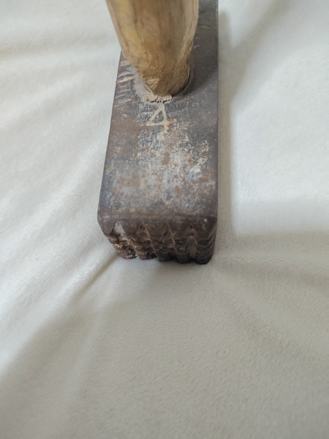 Vintage Bush Hammer Studded Tenderizer
