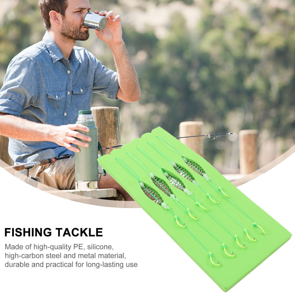 5Pcs Carp Hooks for Fishing Snap Lure Long-term Use Spring