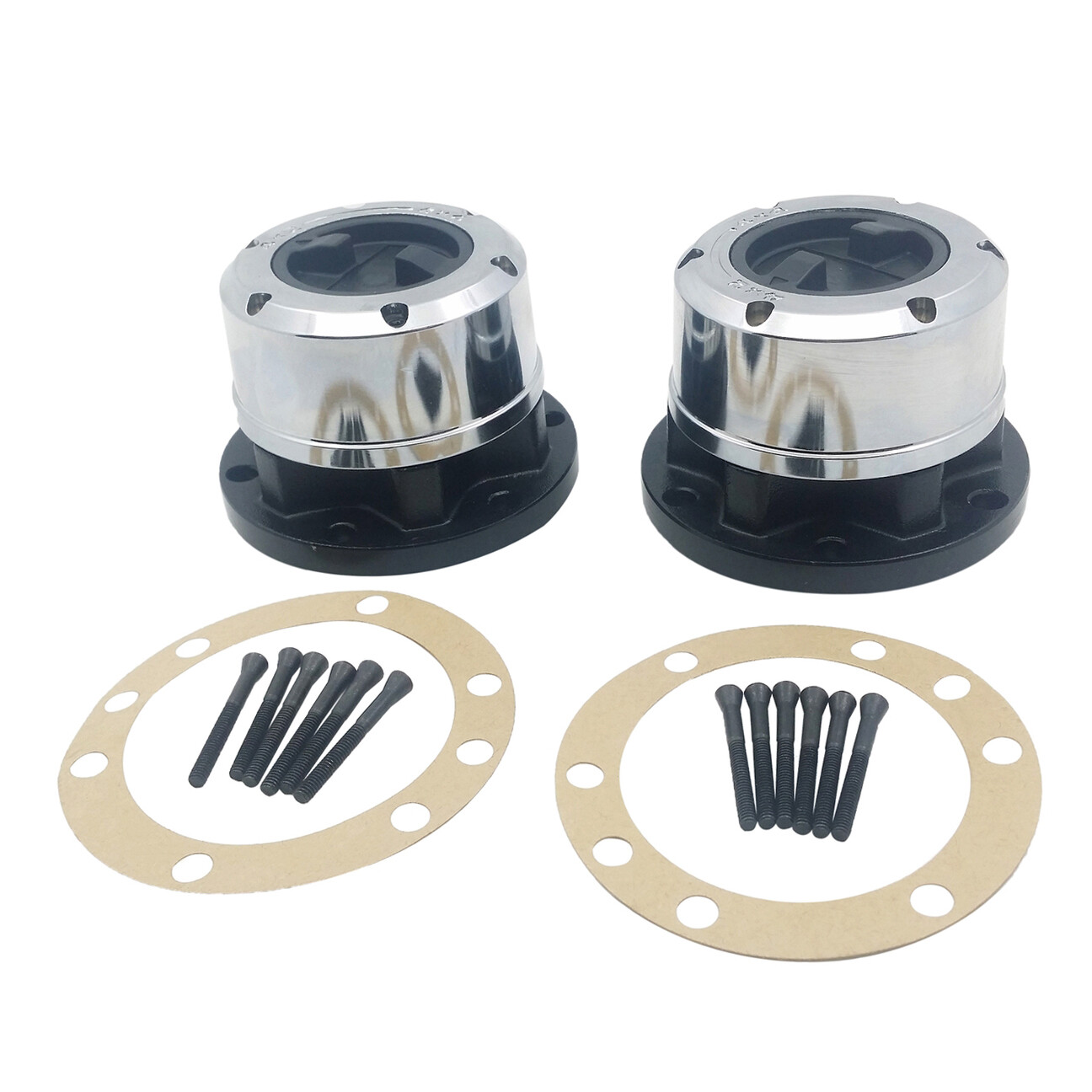 Pair of Locking Hubs For 1989-1998 Geo Tracker Suzuki Sidekick Samurai 1.6L L4