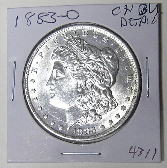 Choice BU Detail 1883-O Morgan Silver Dollar Uncirculated New Orleans (42325)