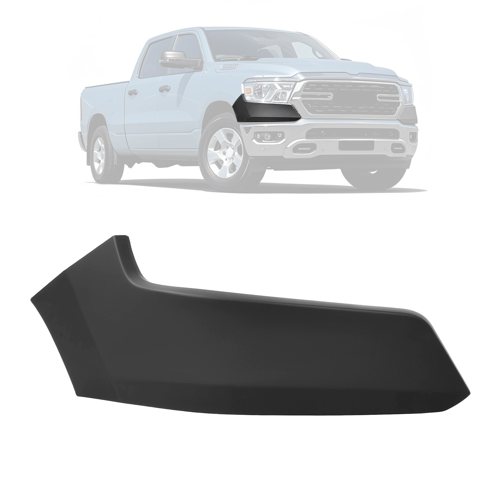 For Dodge Ram 1500 2019-2024 Right Front Bumper To Body Filler Panel #68403910AE