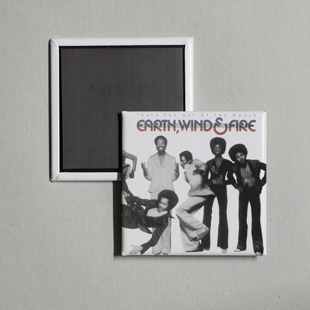 Earth, Wind & Fire - That's The Way Of The Worl Album Cover Locker Fridge Magnet