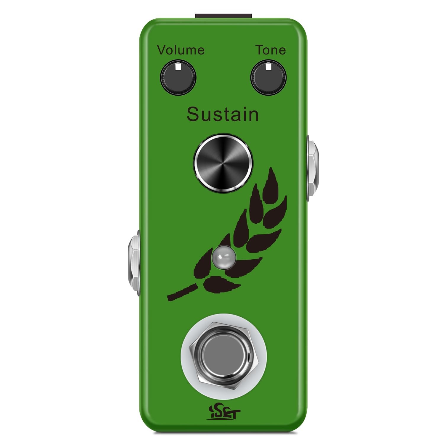 ISET Fuzz Pedal Analog Wheat Effect For Electric Guitar Bass True FUZZ